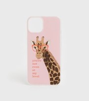 New Look Pink Giraffe Logo Case for iPhone 12